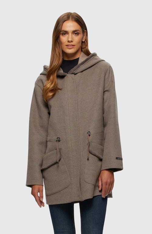 Gorski Loro Piana Wool & Cashmere Parka In Brown
