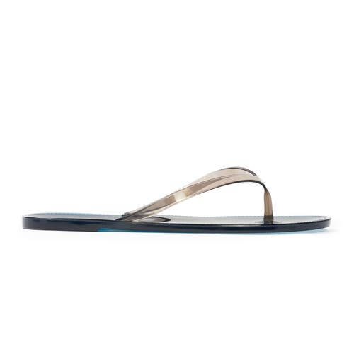 Black Suede Studio Crystal Sandal In Gold