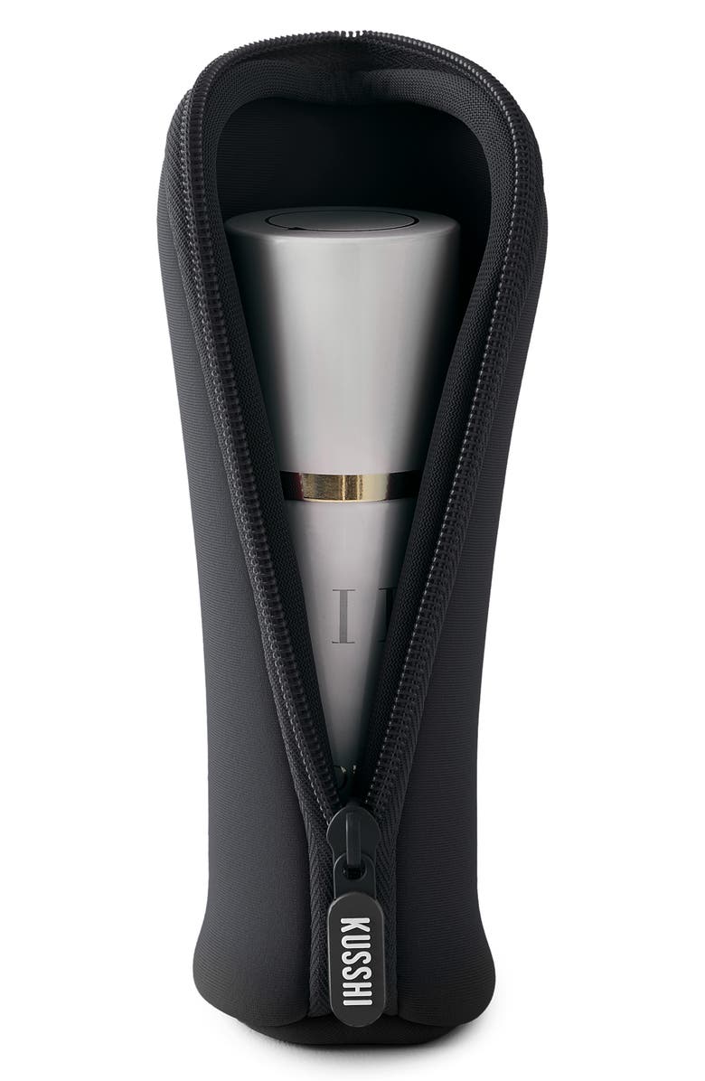 KUSSHI Set of 4 Travel Bottle Protectors, Alternate, color, Black