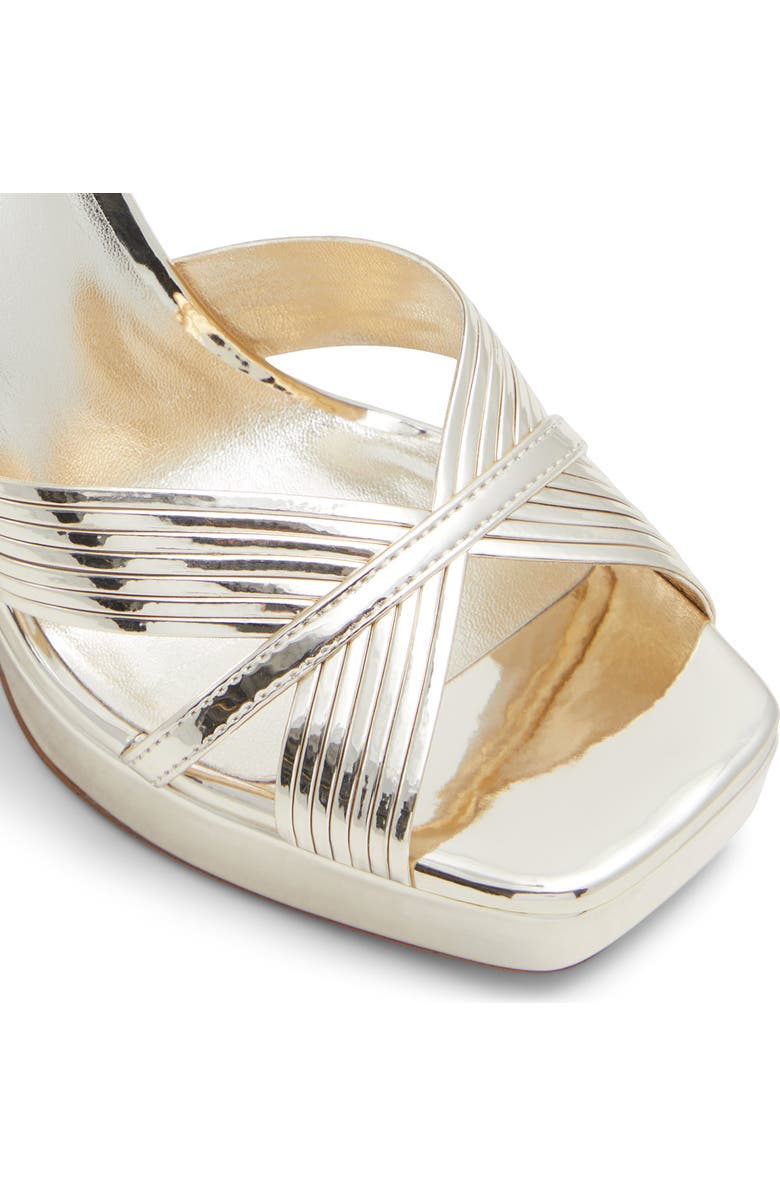 ALDO Nadie Ankle Strap Platform Sandal, Alternate, color,