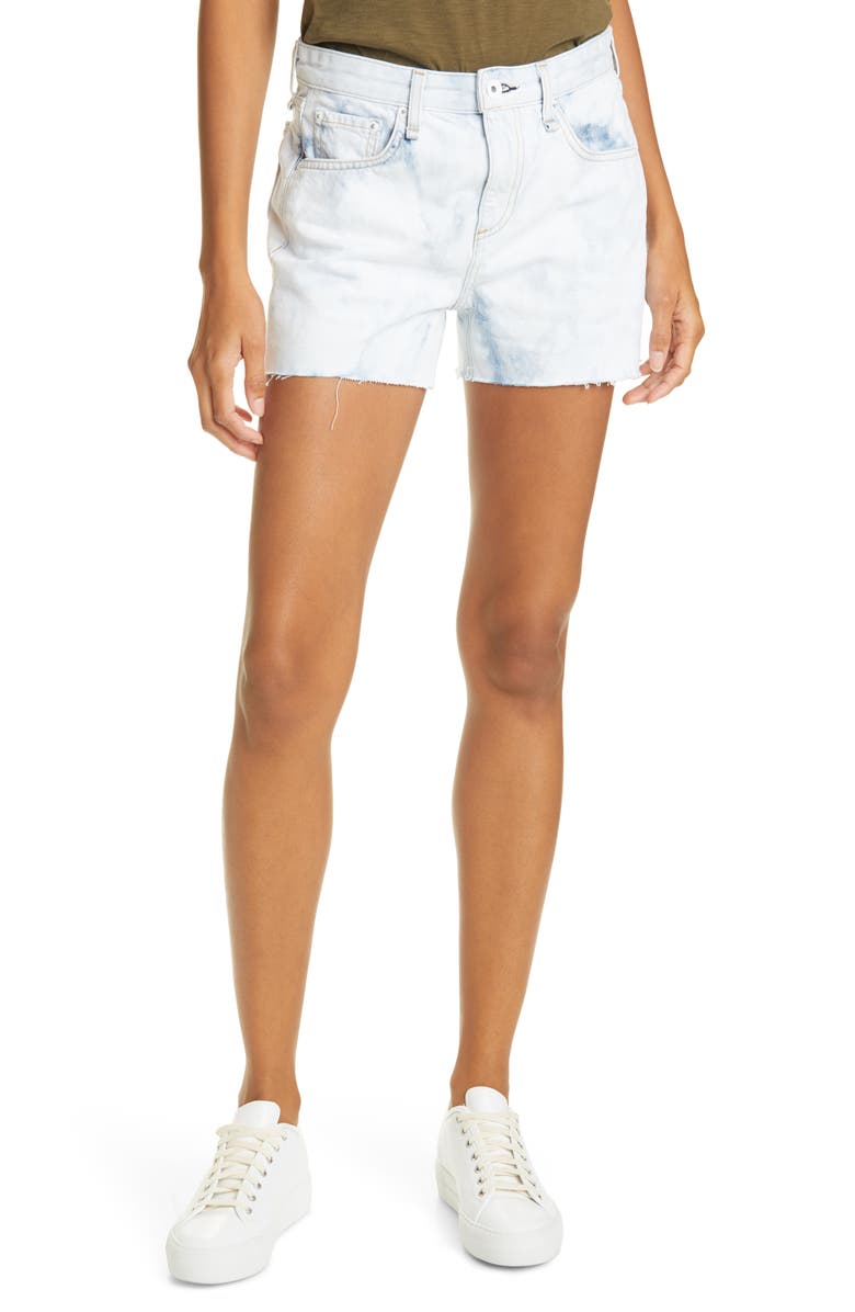 rag & bone Dre Low-Rise Shorts, Main, color,