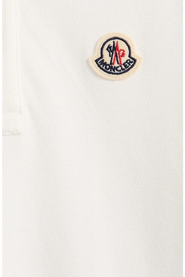 Kids' Tipped Cotton Piqué Polo, Alternate, color, WHITE
