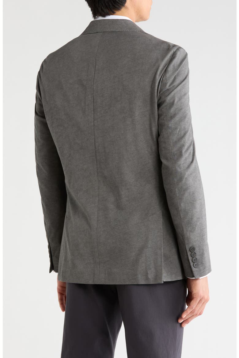 Woven Sport Coat, Alternate, color, MEDIUM GREY