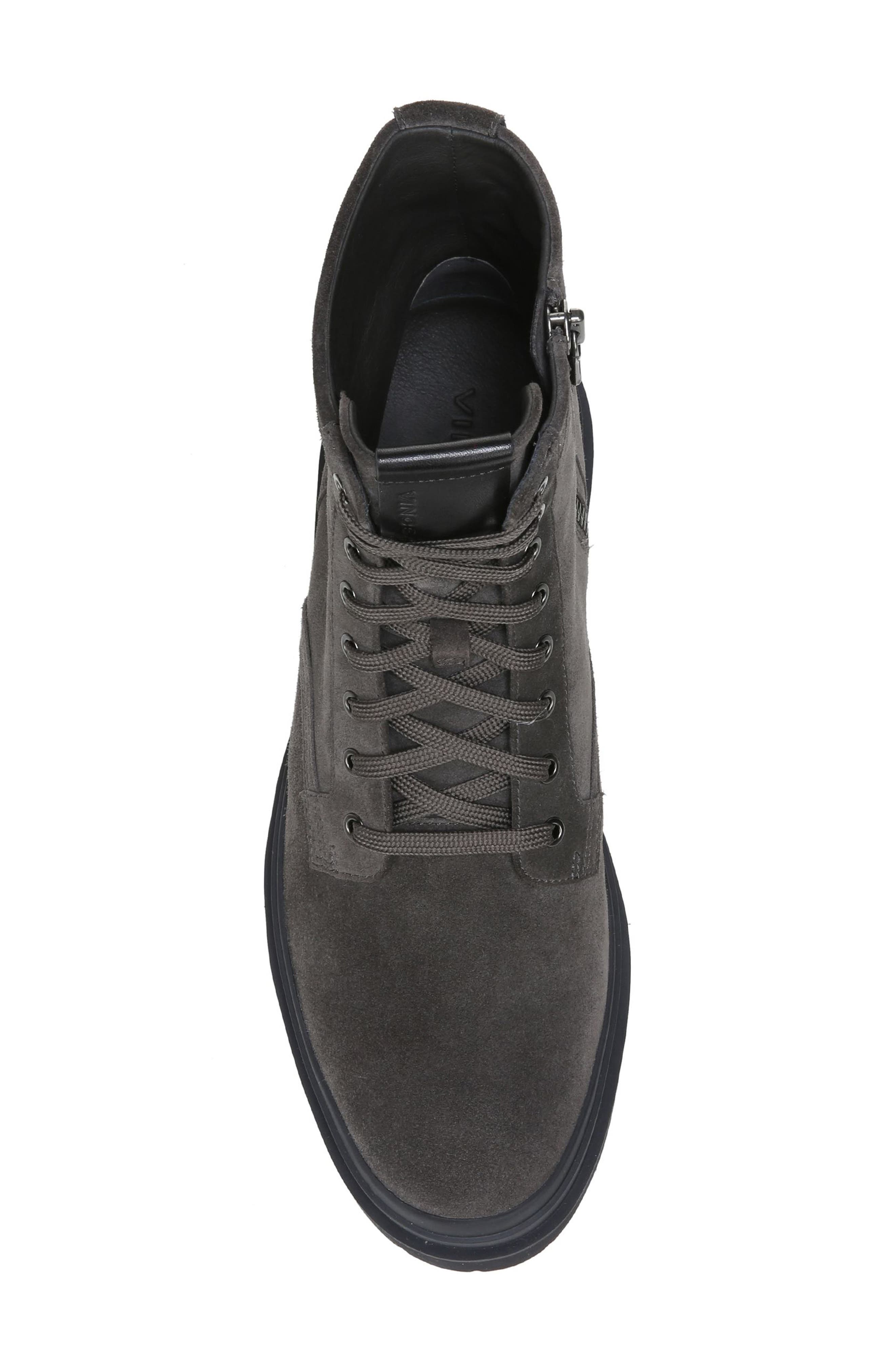 Vince Raider Water Repellent Combat Boot, Alternate, color, Graphite