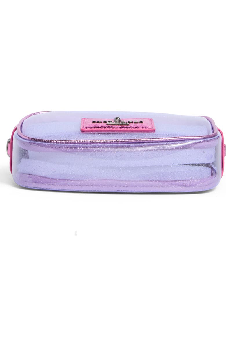 Kurt Geiger London Chiswick Clear Crossbody Bag, Alternate, color, Pink