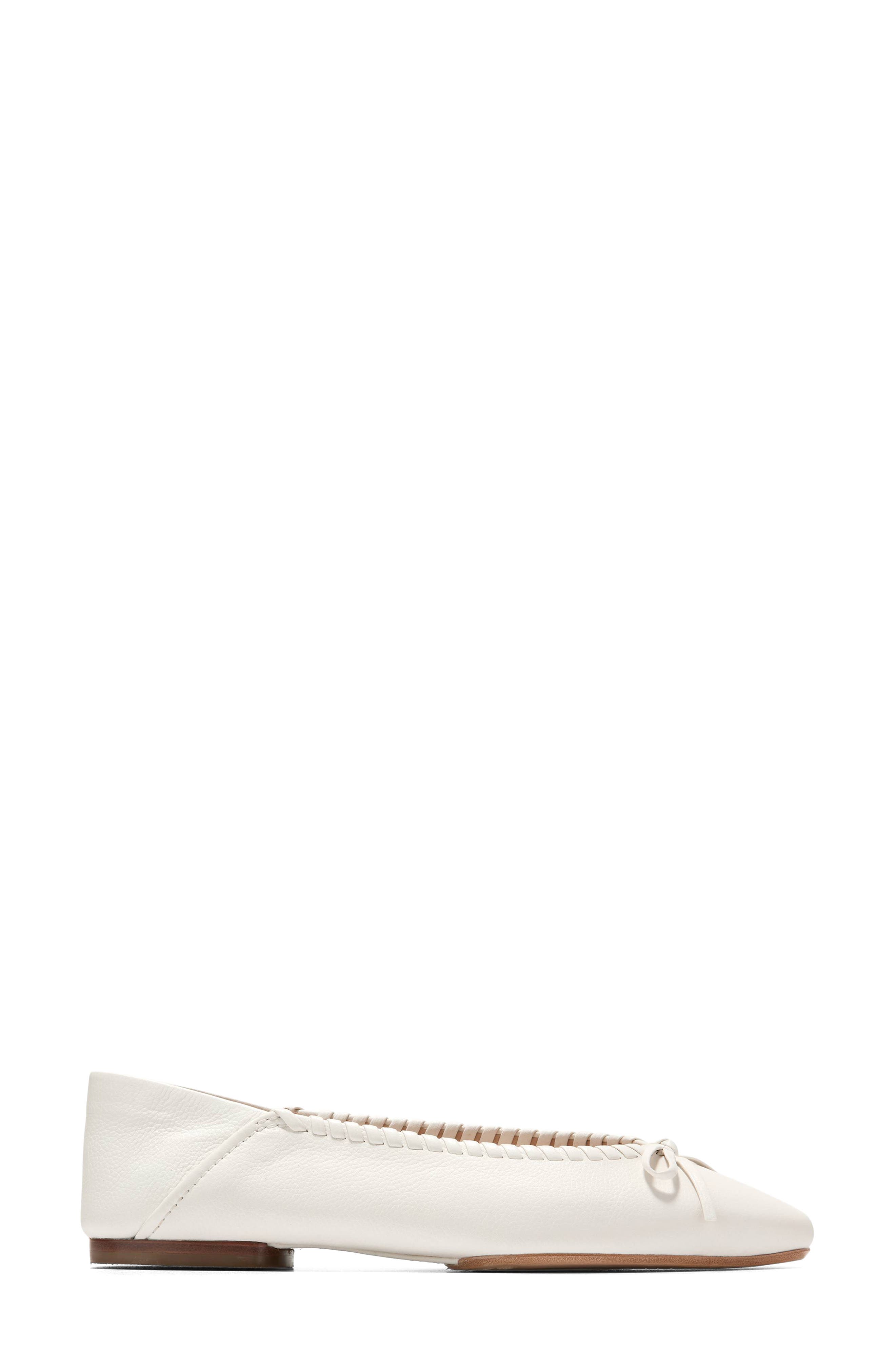 Jaya Travel Ballet Flat, Alternate, color, POWDER TUMBLED LEATHER
