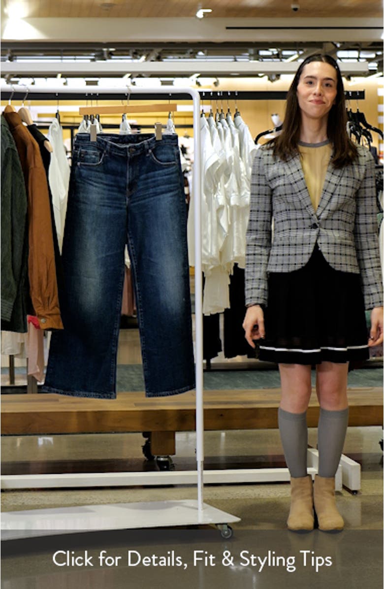 Saige Mid Rise Ankle Wide Leg Jeans, sales video thumbnail