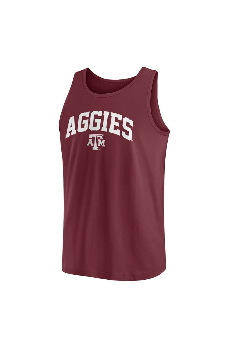 FANATICS Men's Fanatics Branded  Maroon Texas A&M Aggies Block Arch Tank Top, Alternate, color, 
