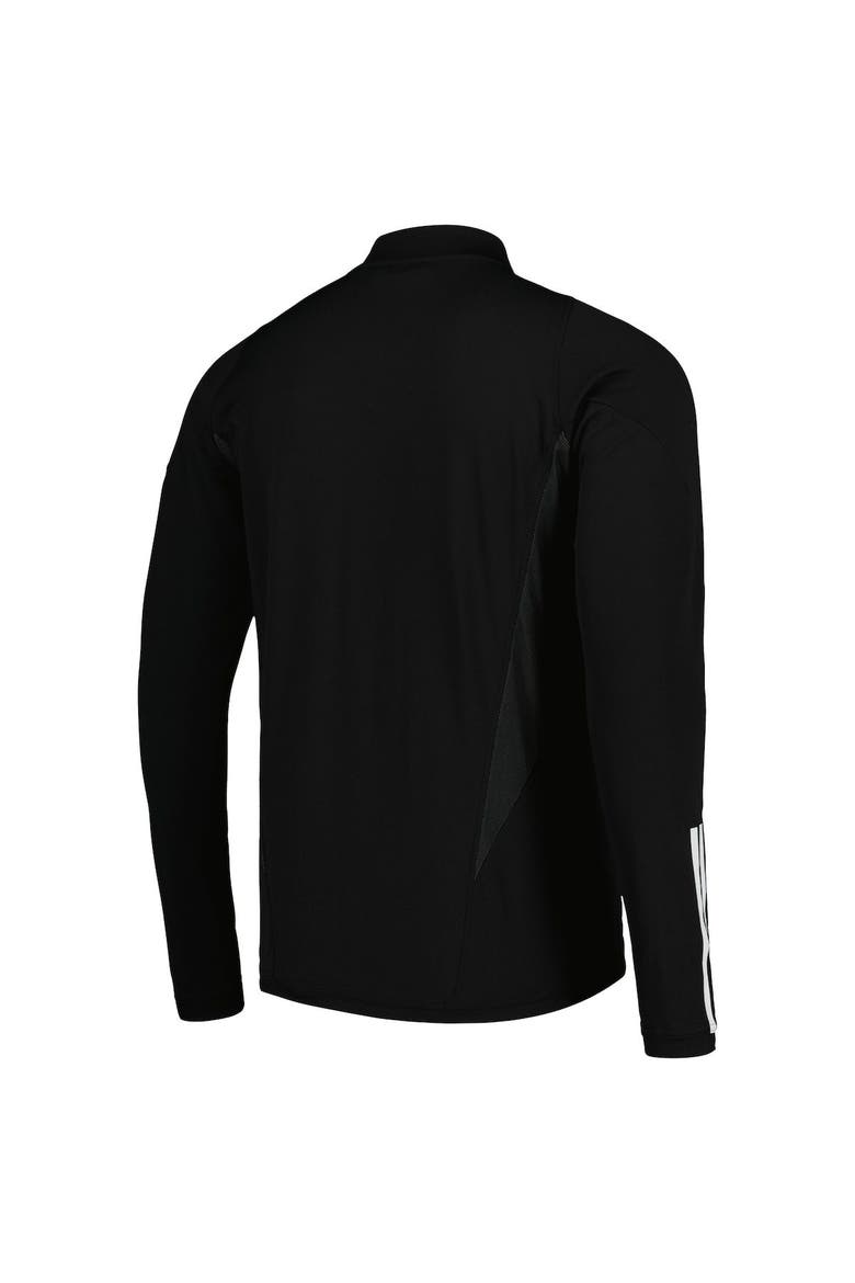 Men's adidas Black Charlotte FC 2023 On-Field AEROREADY Full-Zip Training Top, Alternate, color, Black