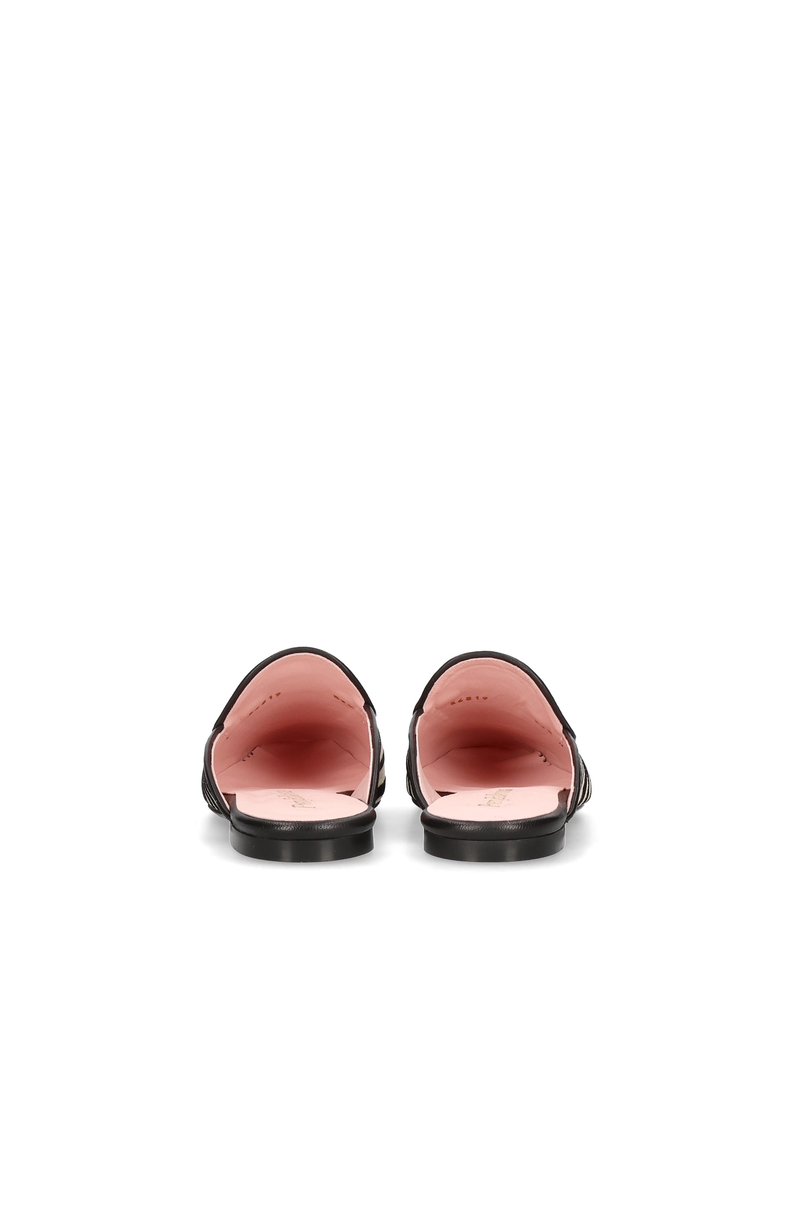 Pretty Ballerinas Round Toe Animal Print Loafer Slide, Alternate, color, Beige