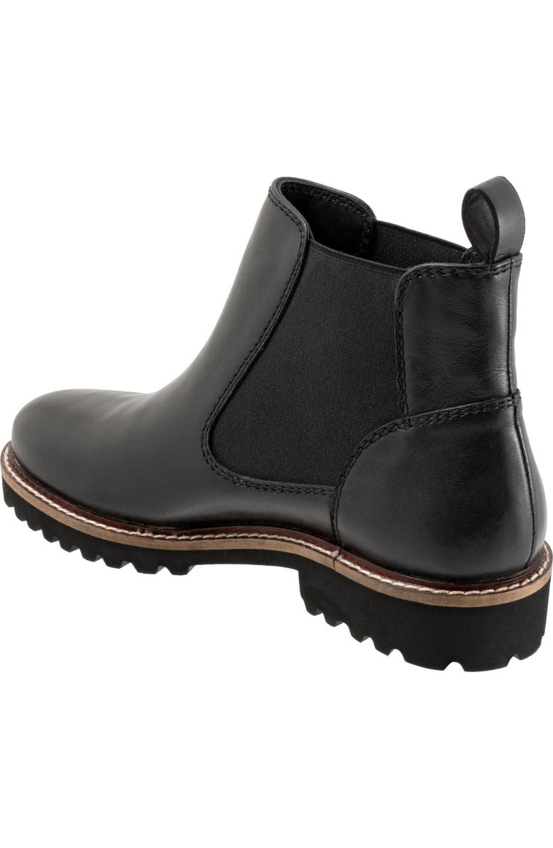 SoftWalk<sup>®</sup> Indy Chelsea Boot, Alternate, color, Black Smooth