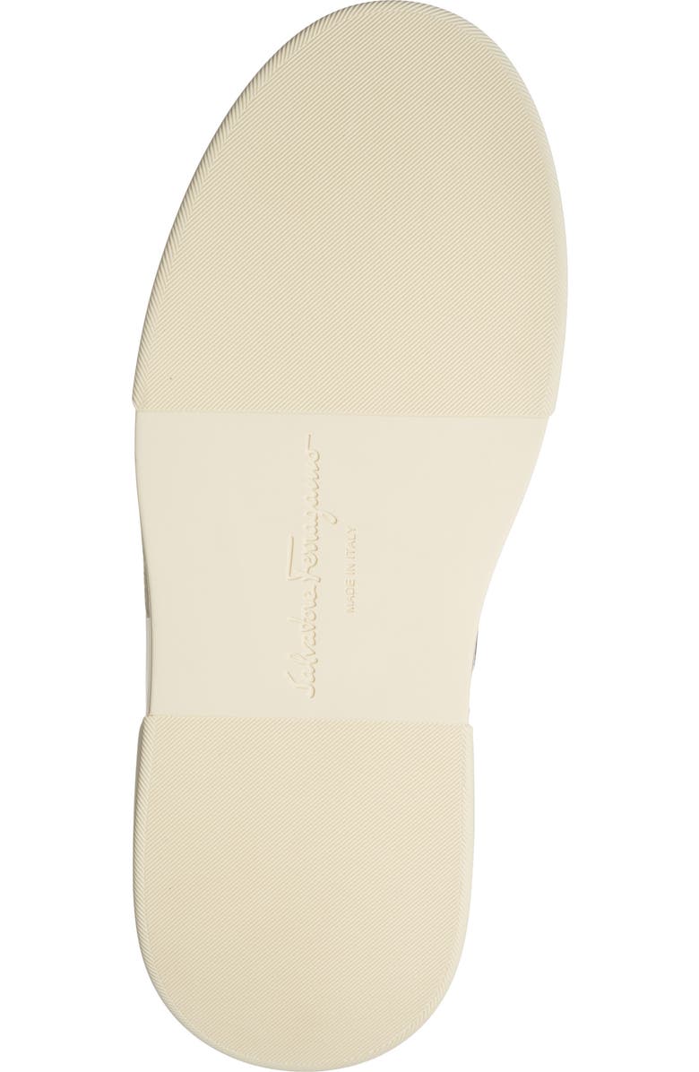 FERRAGAMO Cassio High Top Sneaker, Alternate, color, Black/ Cream Sole