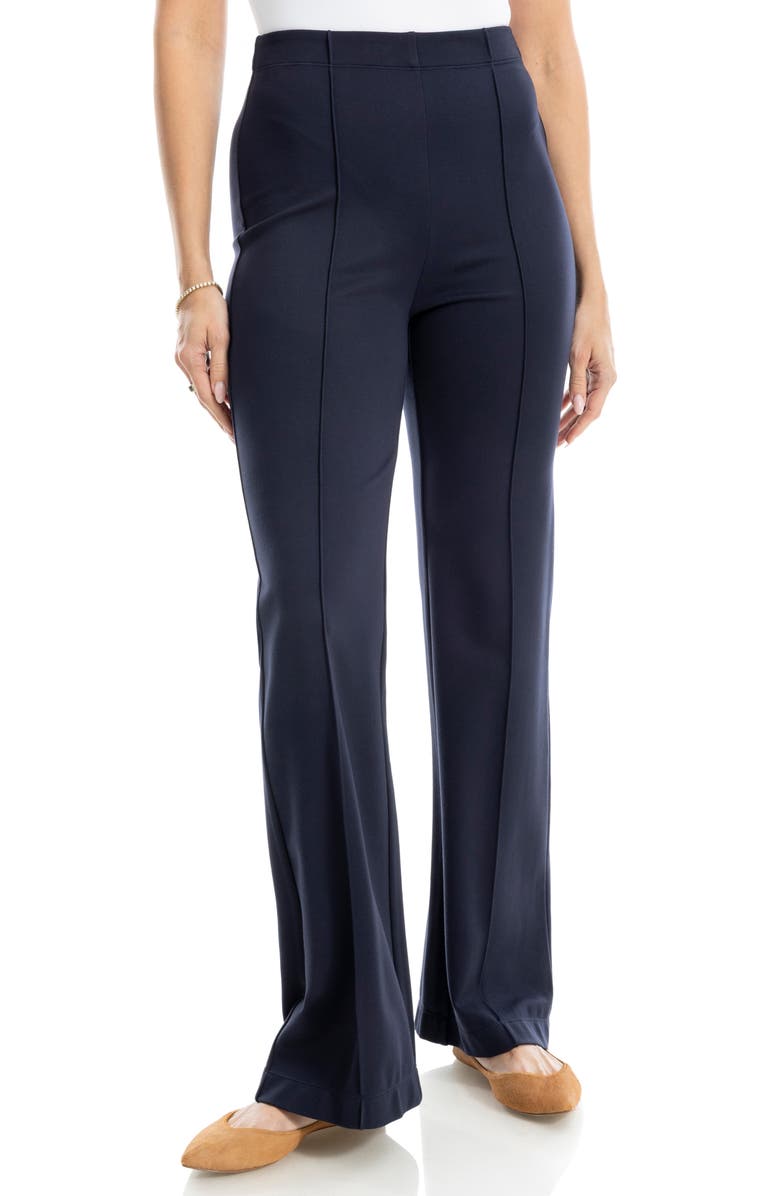 MAX STUDIO Ponte Pants, Alternate, color, Dark Navy
