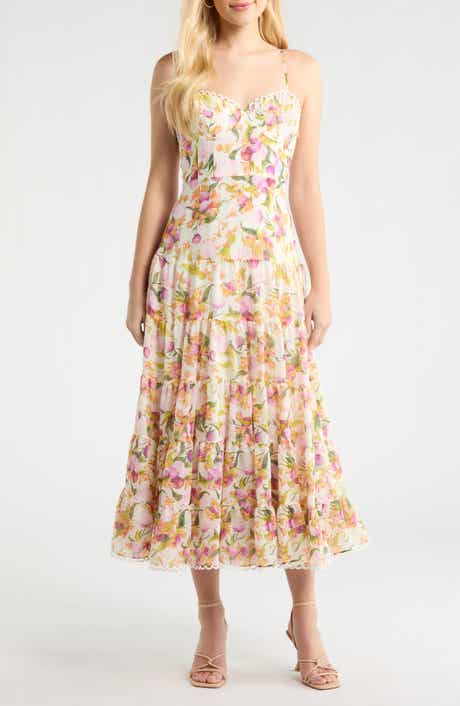 ASTR the Label Lianna Tiered Maxi Sundress