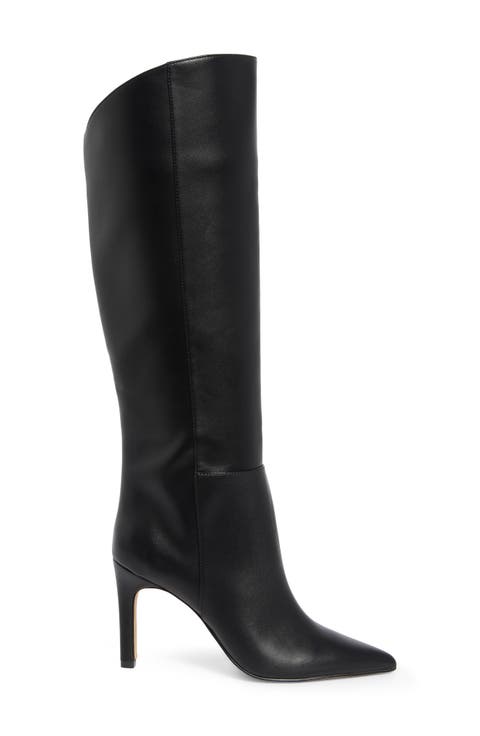 Skylee Faux Leather Knee High Boot