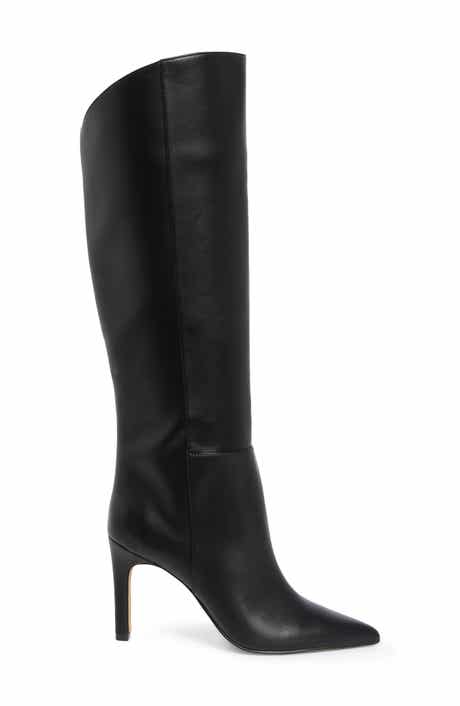 Skylee Faux Leather Knee High Boot