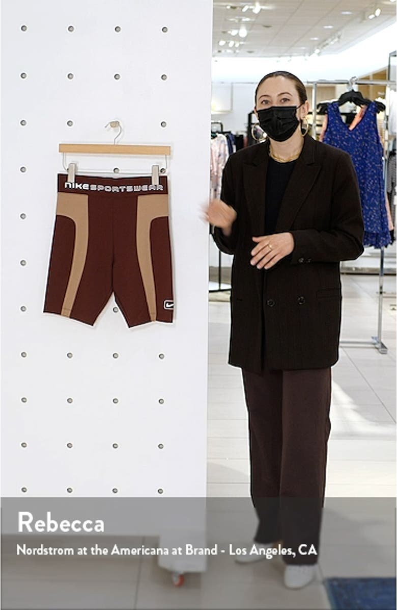 Sportswear High Waist Bike Shorts, sales video thumbnail