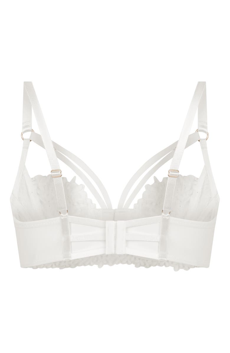 Hunkemöller Kristina Strappy Underwire Bra, Alternate, color, Snow White