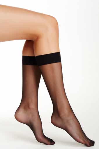 NORDSTROM RACK Knee High Sheer Socks - Pack of 2