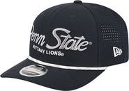 New Era Men's New Era Navy Penn State Nittany Lions Script Performance Rope 9SEVENTY Adjustable Hat