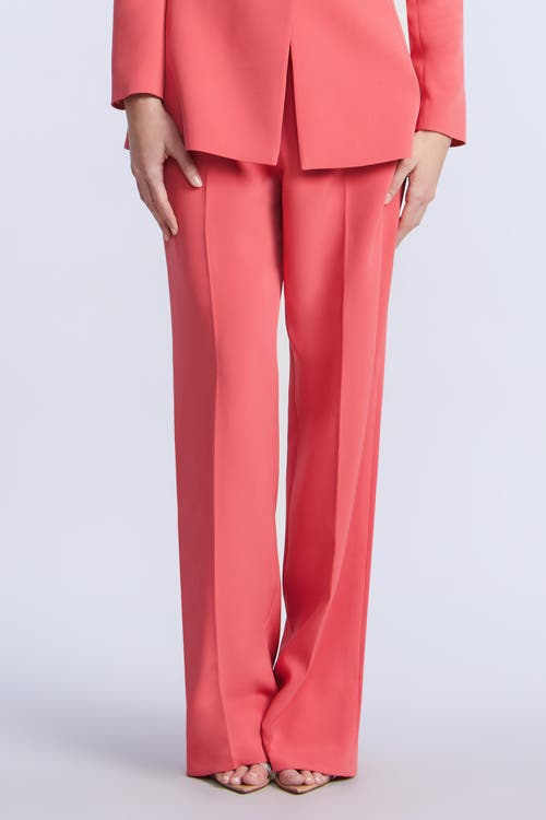 Bcbg Cady Relaxed Stright Pant In Pink
