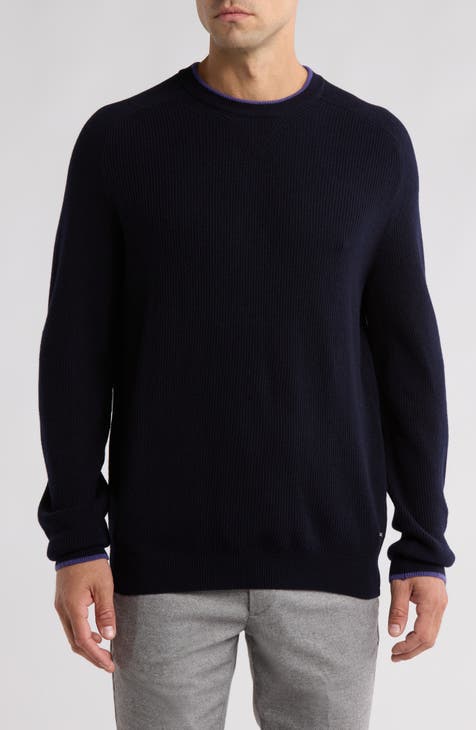 Ultram Cashmere & Wool Crewneck Sweater