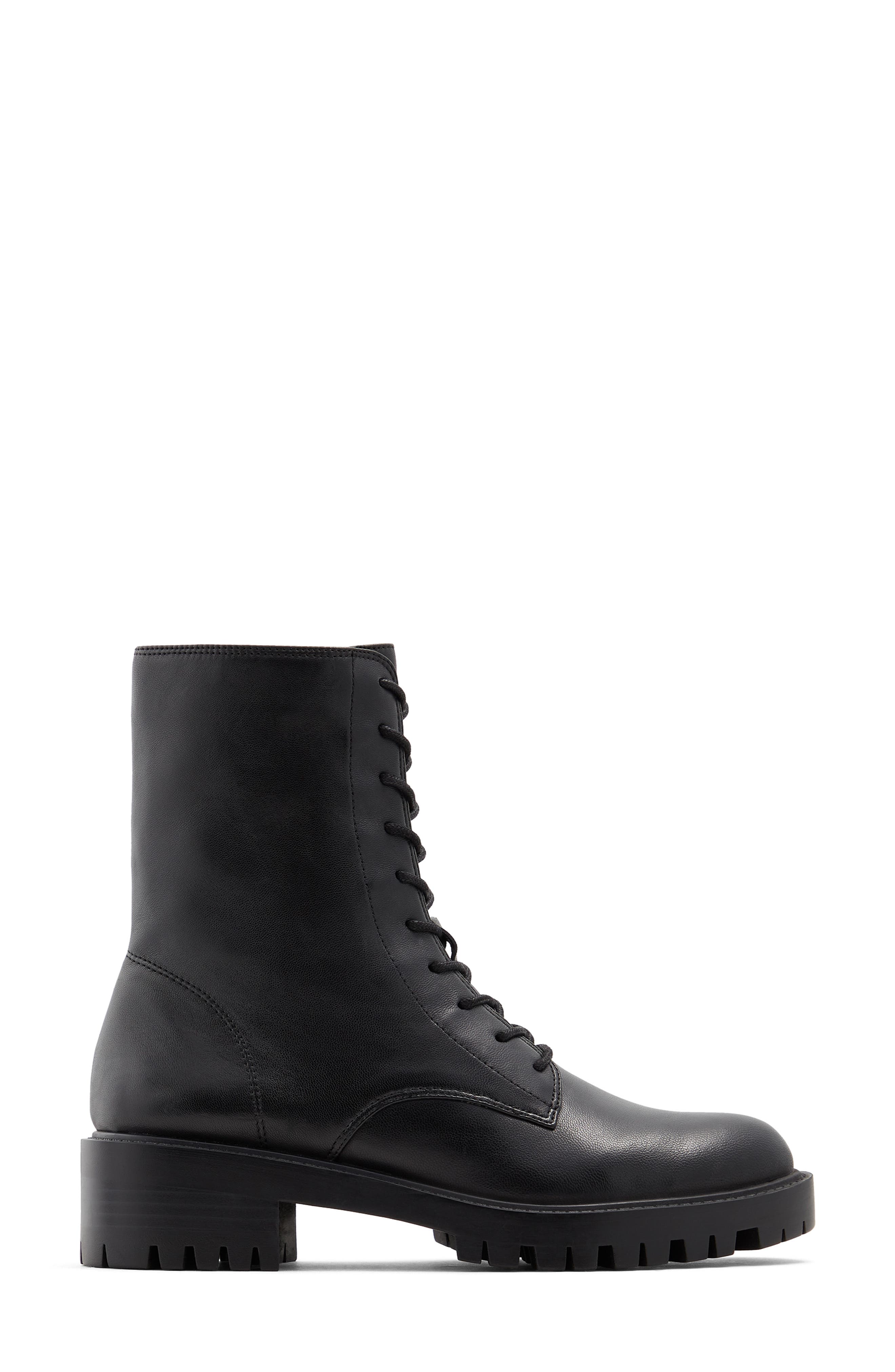 Lexi Lace-Up Boot, Alternate, color, BLACK LEATHER