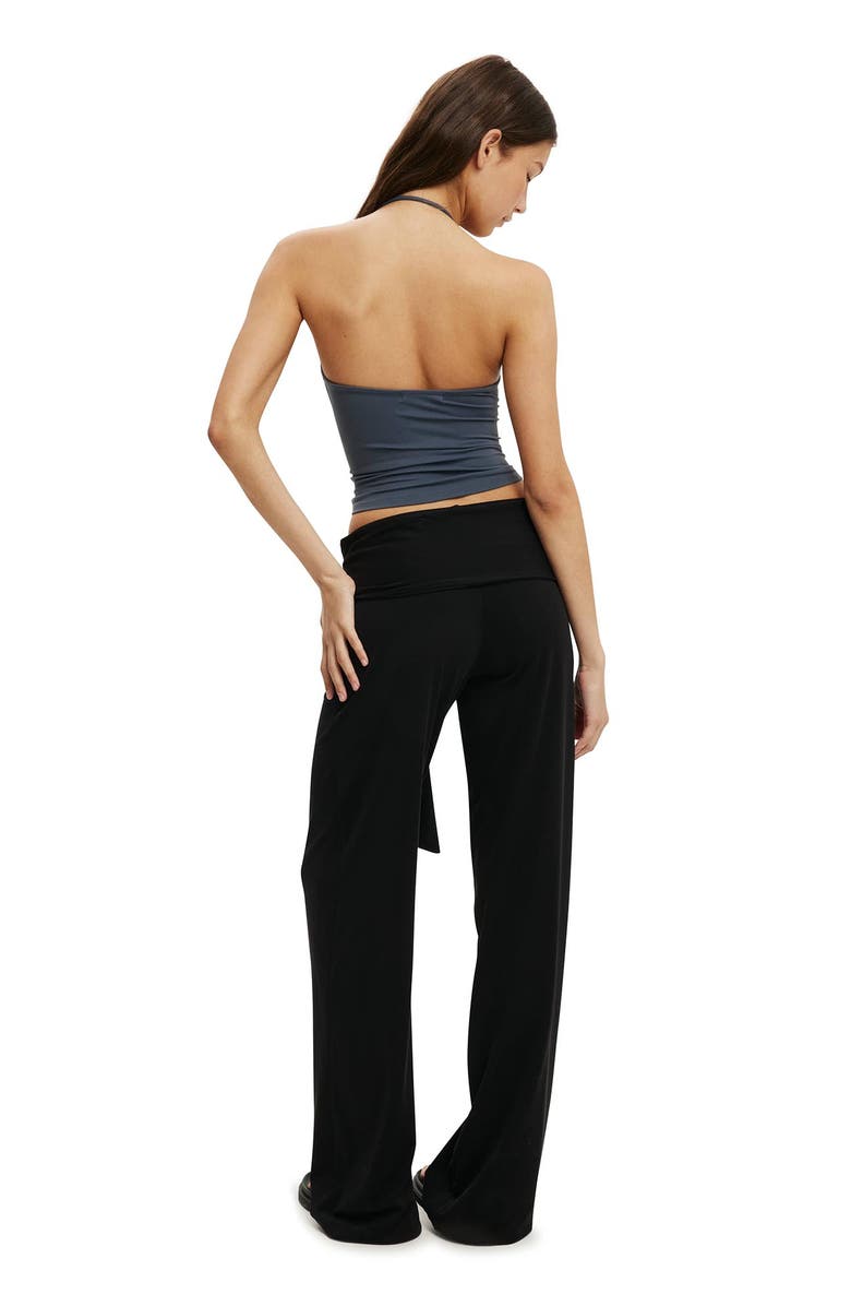 Cotton On Women's Honey Tie Pant, Alternate, color, Black