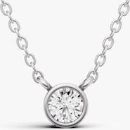 SEREIA OFFICIAL 14K Gold 1 ct Lab-Grown Diamond Solitaire Pendant