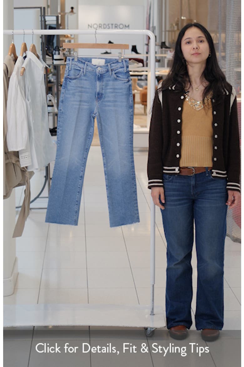 Lil' Hustler Frayed Ankle Jeans video