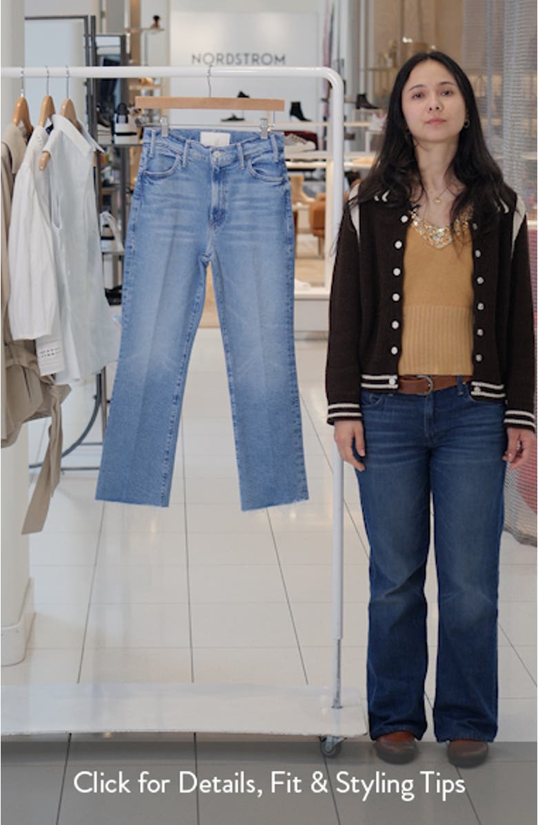 Lil' Hustler Frayed Ankle Jeans, sales video thumbnail