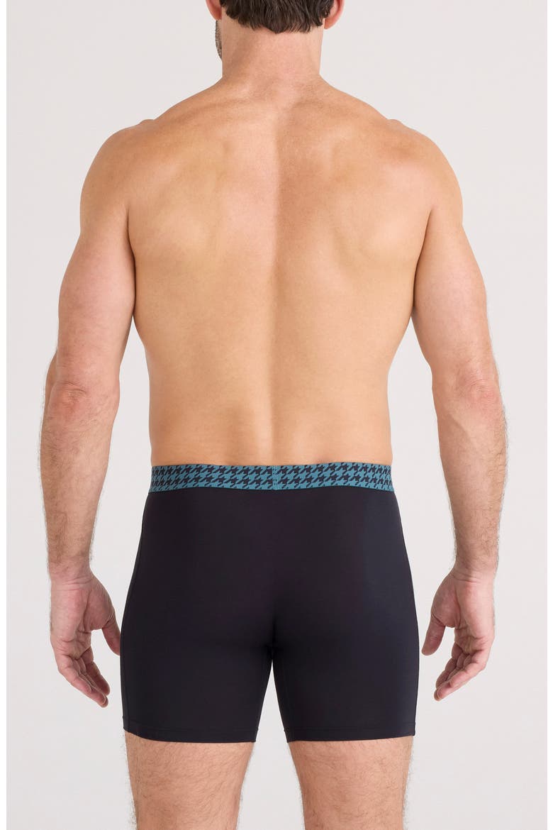 Vibe Xtra Boxer Briefs, Alternate, color, PINEAPPLE/ HOUNDSTOOTH/ BLACK