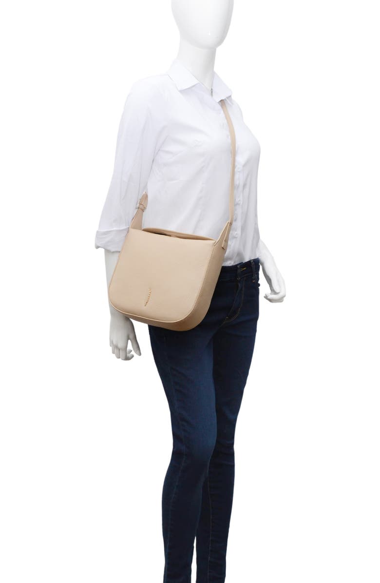 Thacker Myla Leather Crossbody Bag, Alternate, color, Sand