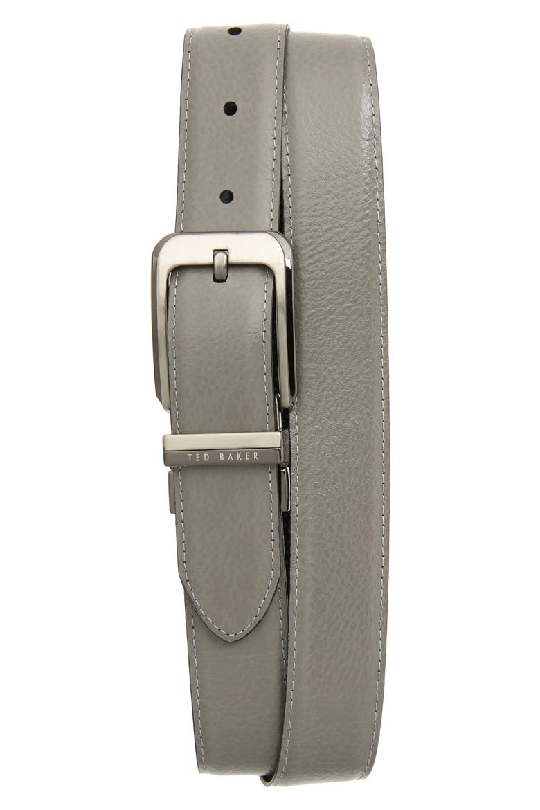 Hock Reversible Leather Belt, Alternate, color, BLACK