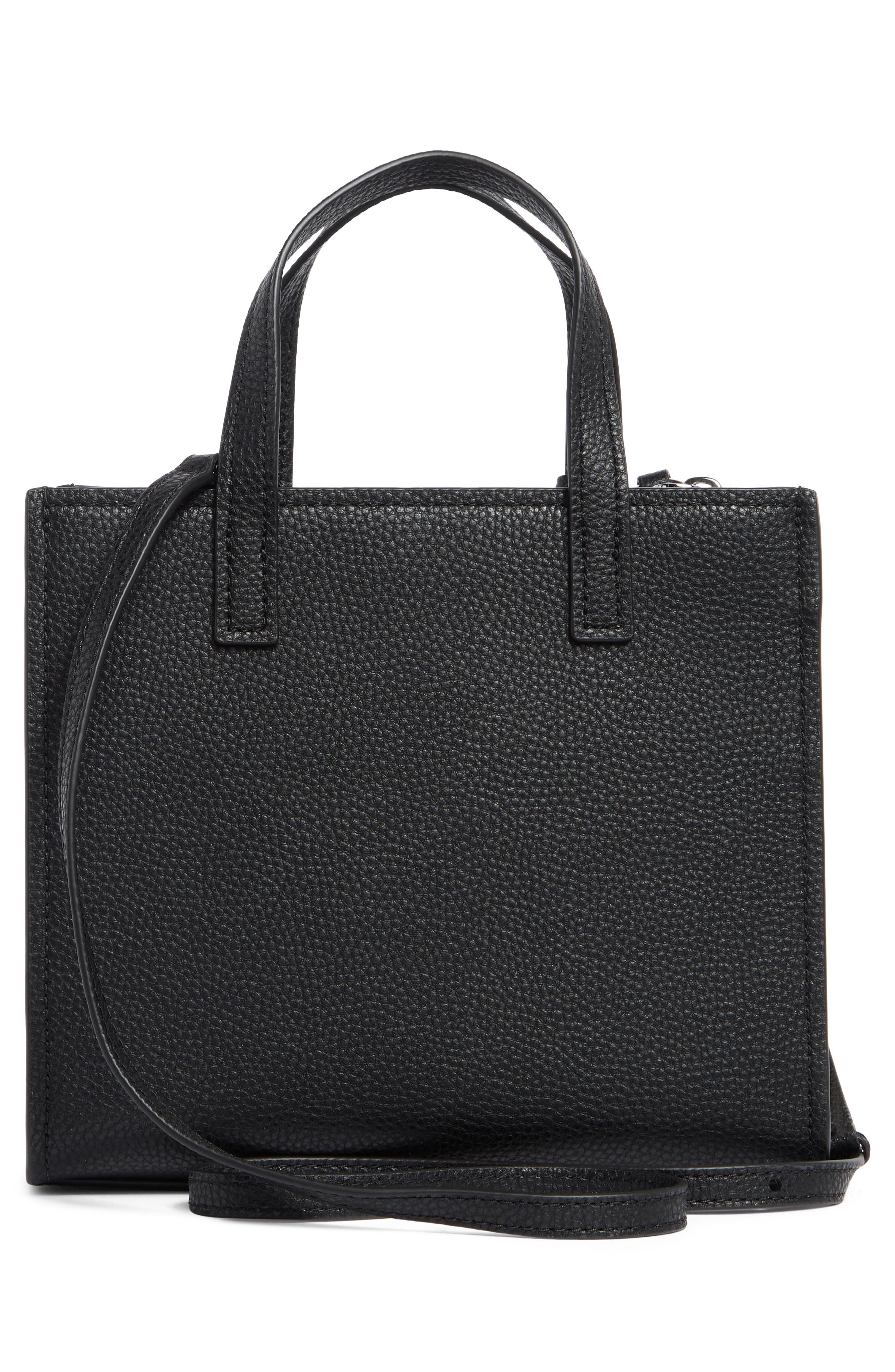 Marc Jacobs Mini Bold Grind Satchel, Alternate, color, Black
