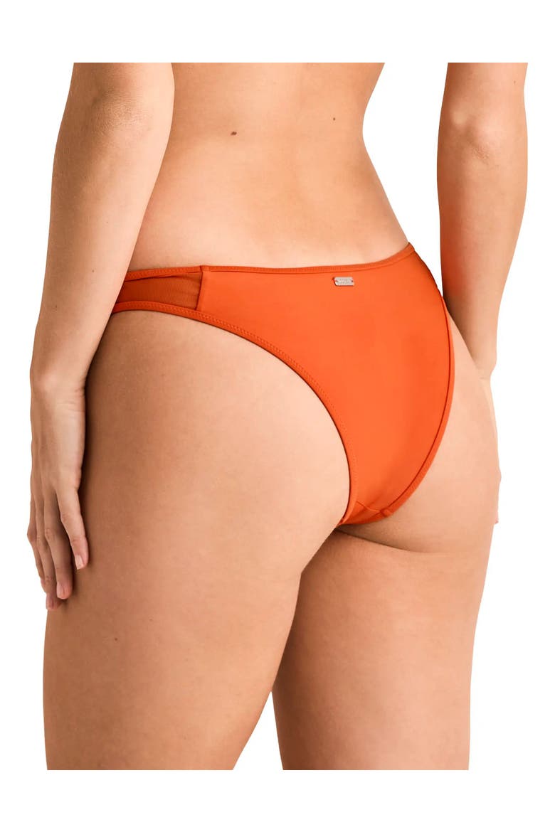 Terri Swimwear Bikini Bottom, Alternate, color, Dark orange