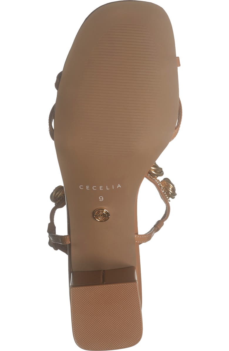 Cecelia New York Abbot T-Strap Sandal, Alternate, color, Tan