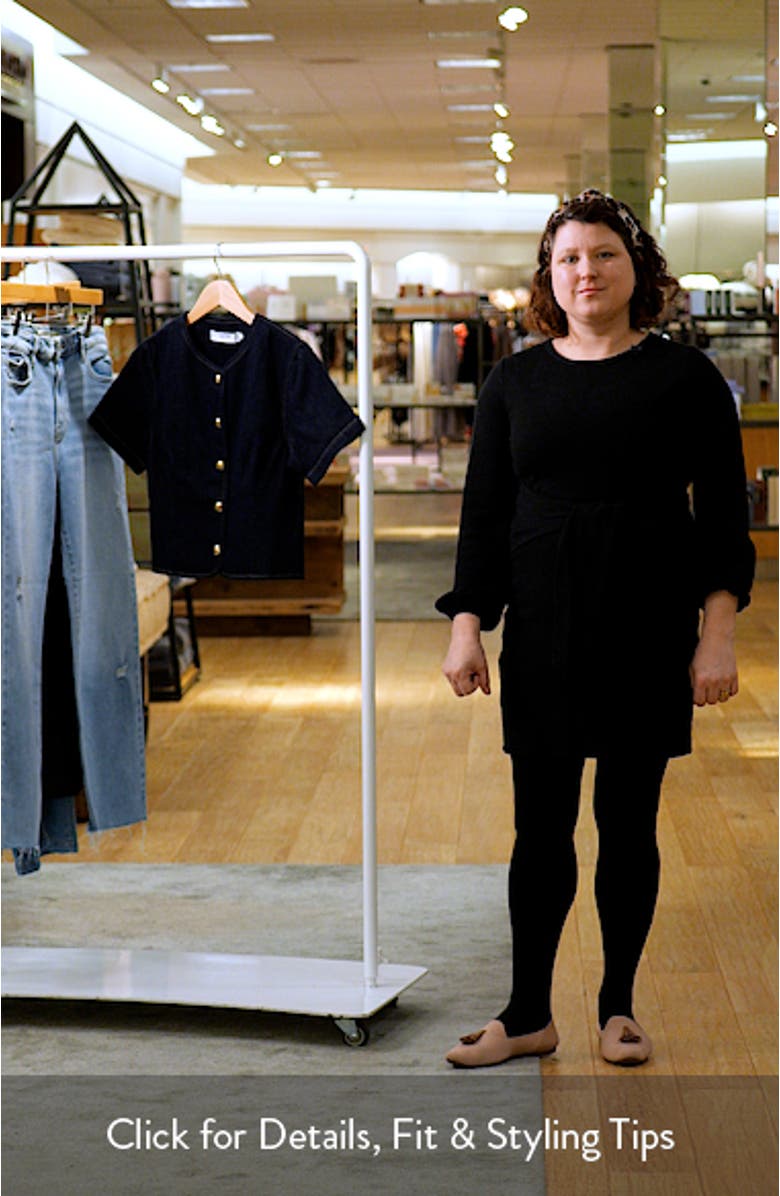 Lennon Short Sleeve Denim Jacket, sales video thumbnail