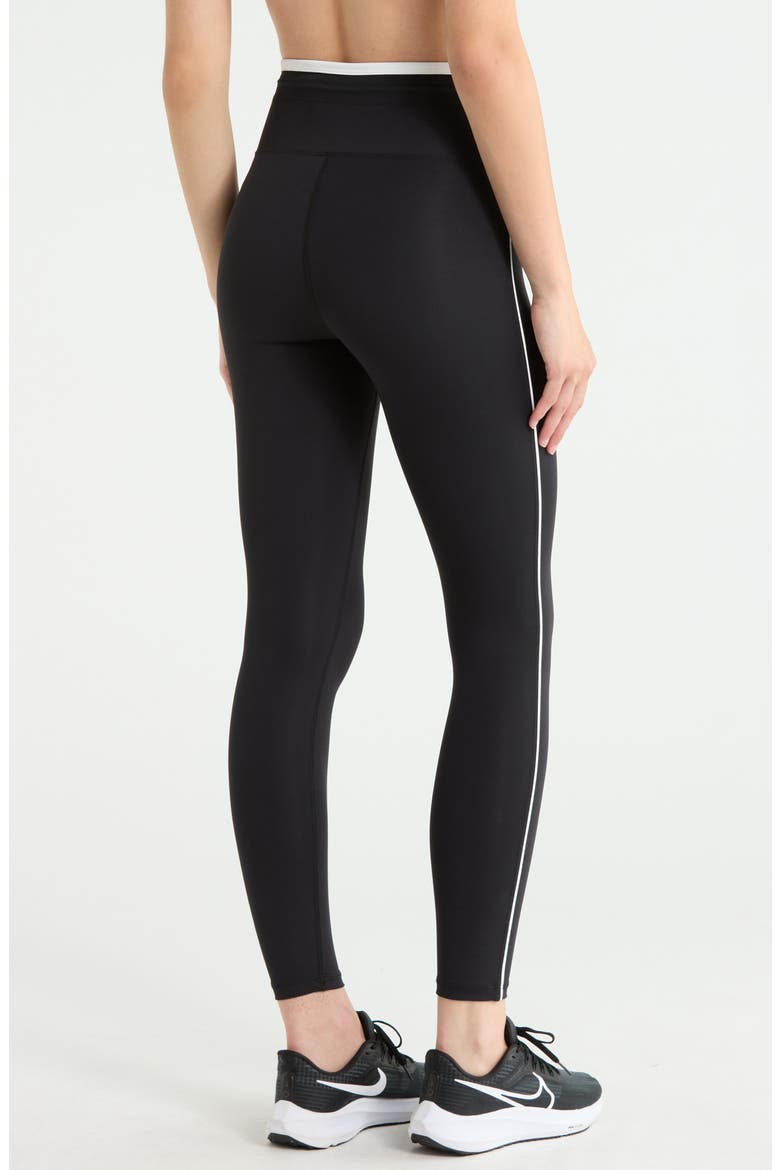 Sport Sprint Performance Leggings, Alternate, color, BLACK/WHITE