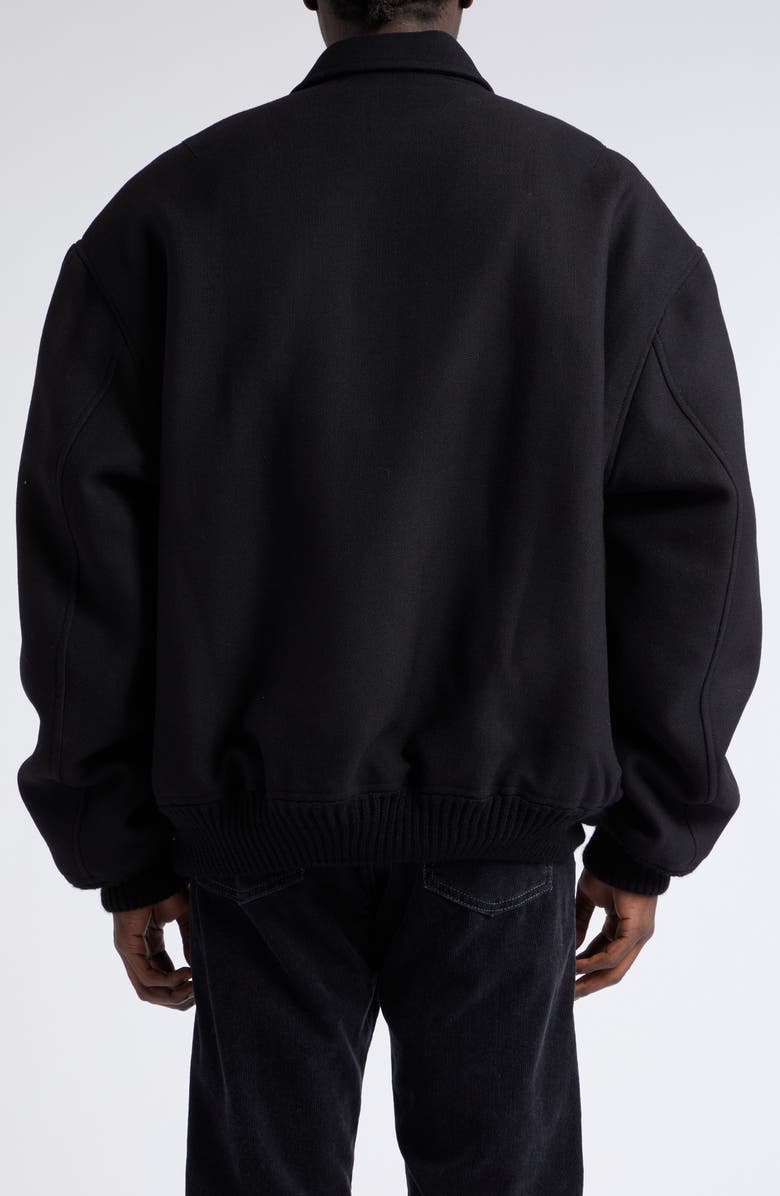 Acne Studios Wool Bomber Jacket, Alternate, color,