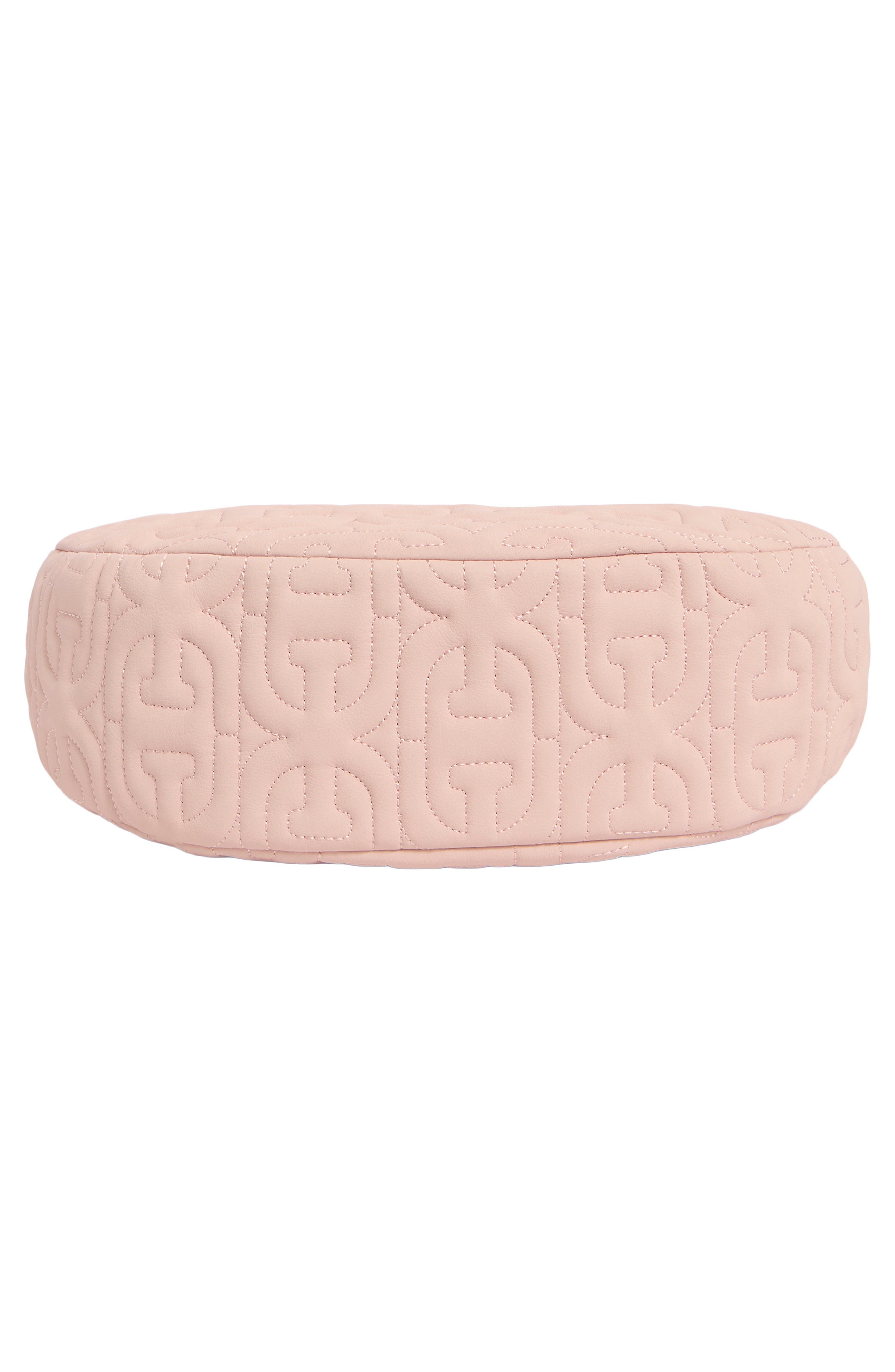 Ethyl Crescent Crossbody Bag, Alternate, color, DUSTY PINK