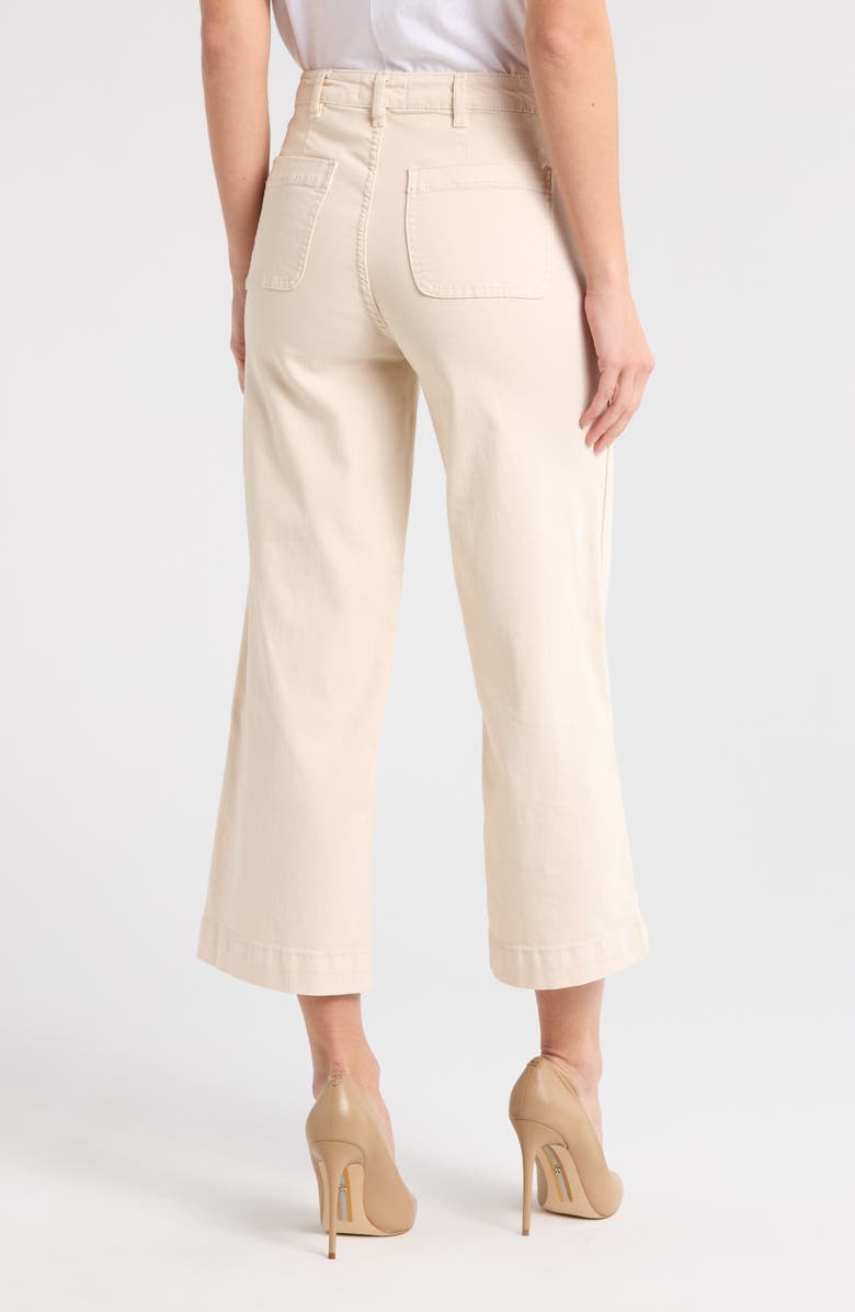 OAT NEW YORK High Waist Wide Leg Jeans, Alternate, color, Natural