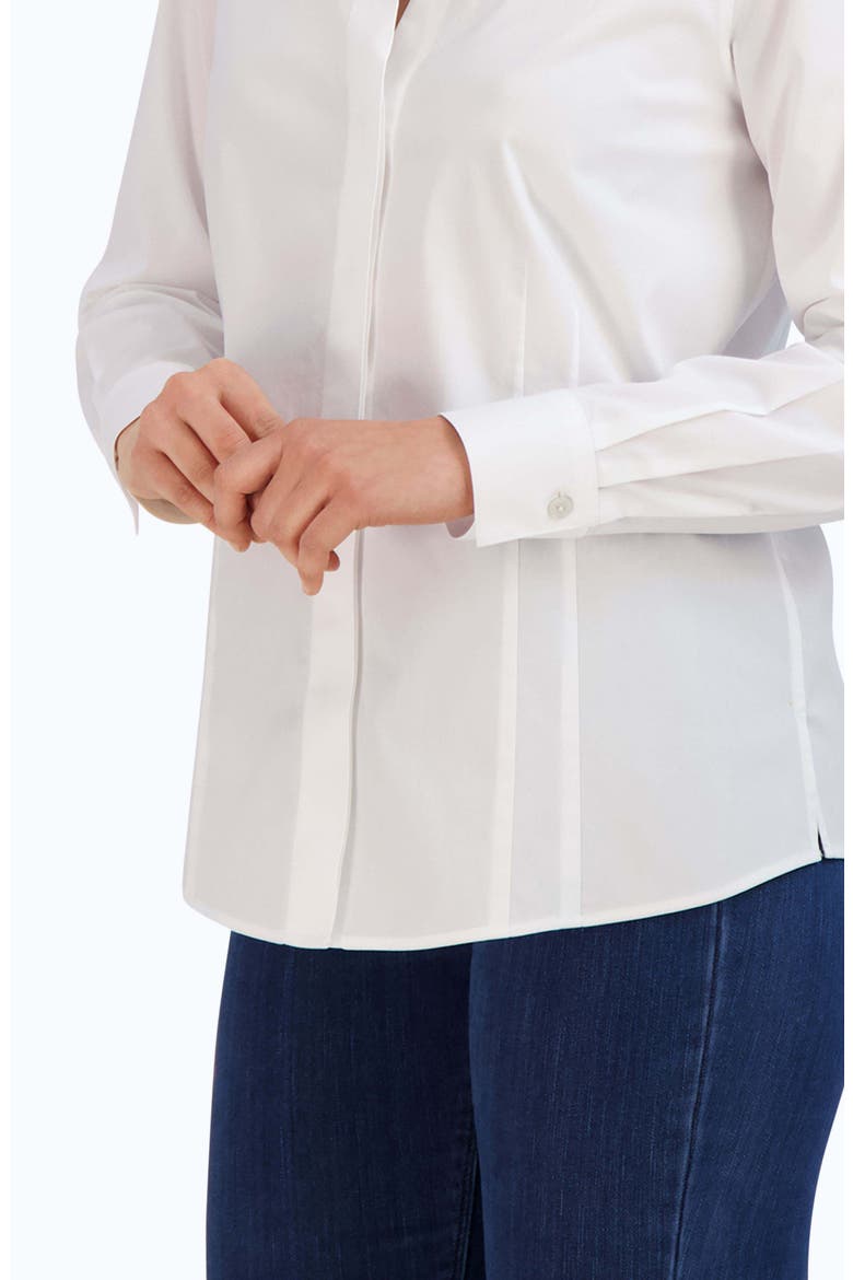 Taylor Stretch Shirt, Alternate, color, WHITE