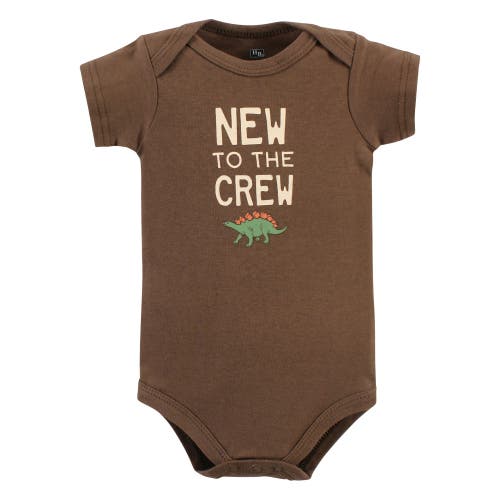 Hudson Baby Soft Cotton Bodysuit Triple Pack