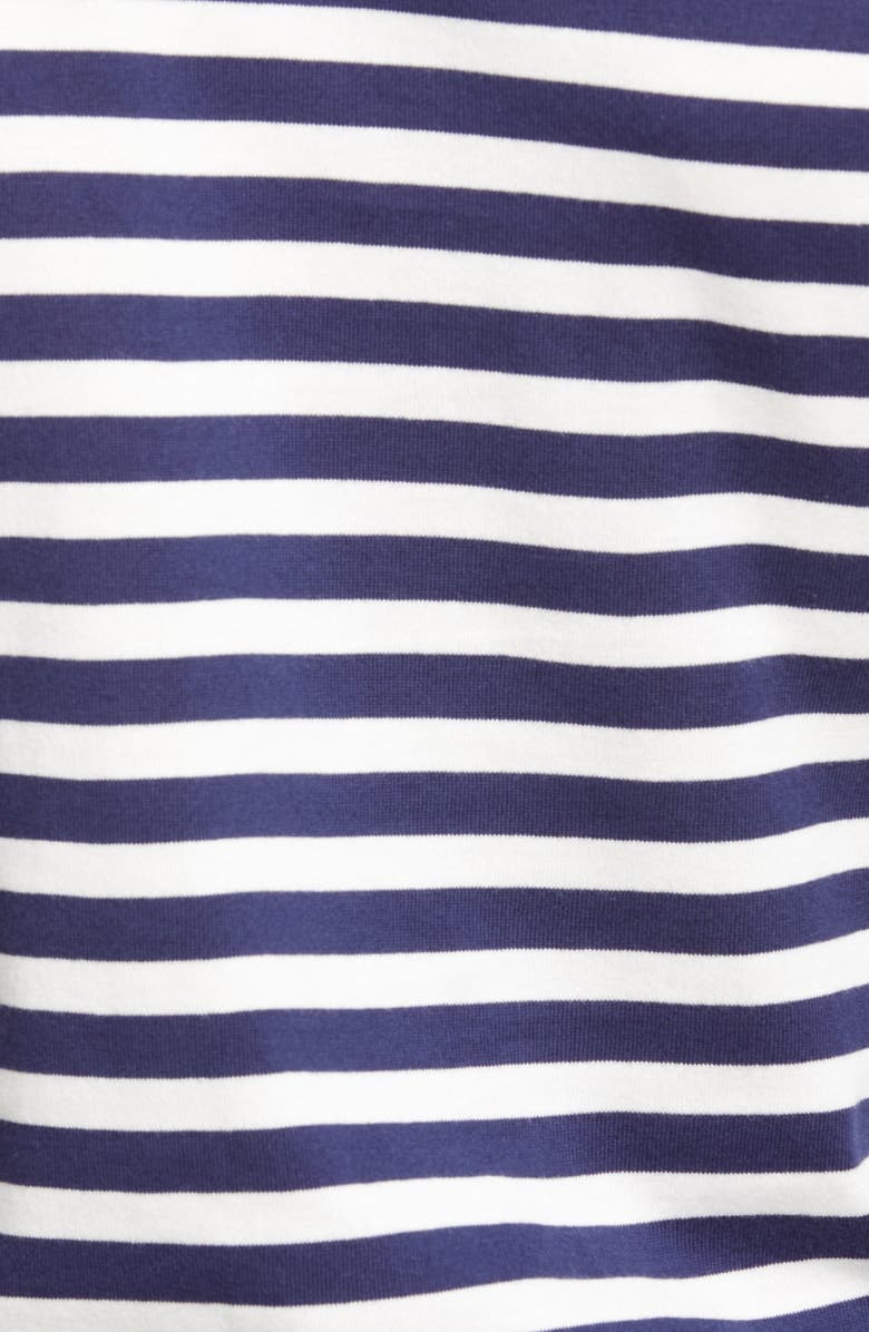Comme des Garçons PLAY Striped Long Sleeve T-Shirt, Alternate, color, 