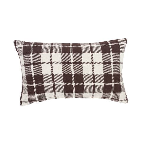 Sheridan Woven Plaid Pillow