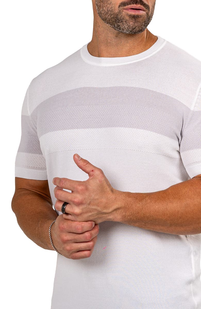 Maceoo Marthy White Crewneck, Alternate, color, White