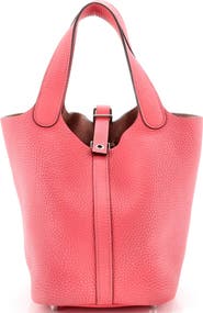 Pre-Owned Hermes Picotin Lock Bag Clemence PM