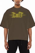 Cult of Individuality Boxy Fit Logo Graphic T-Shirt