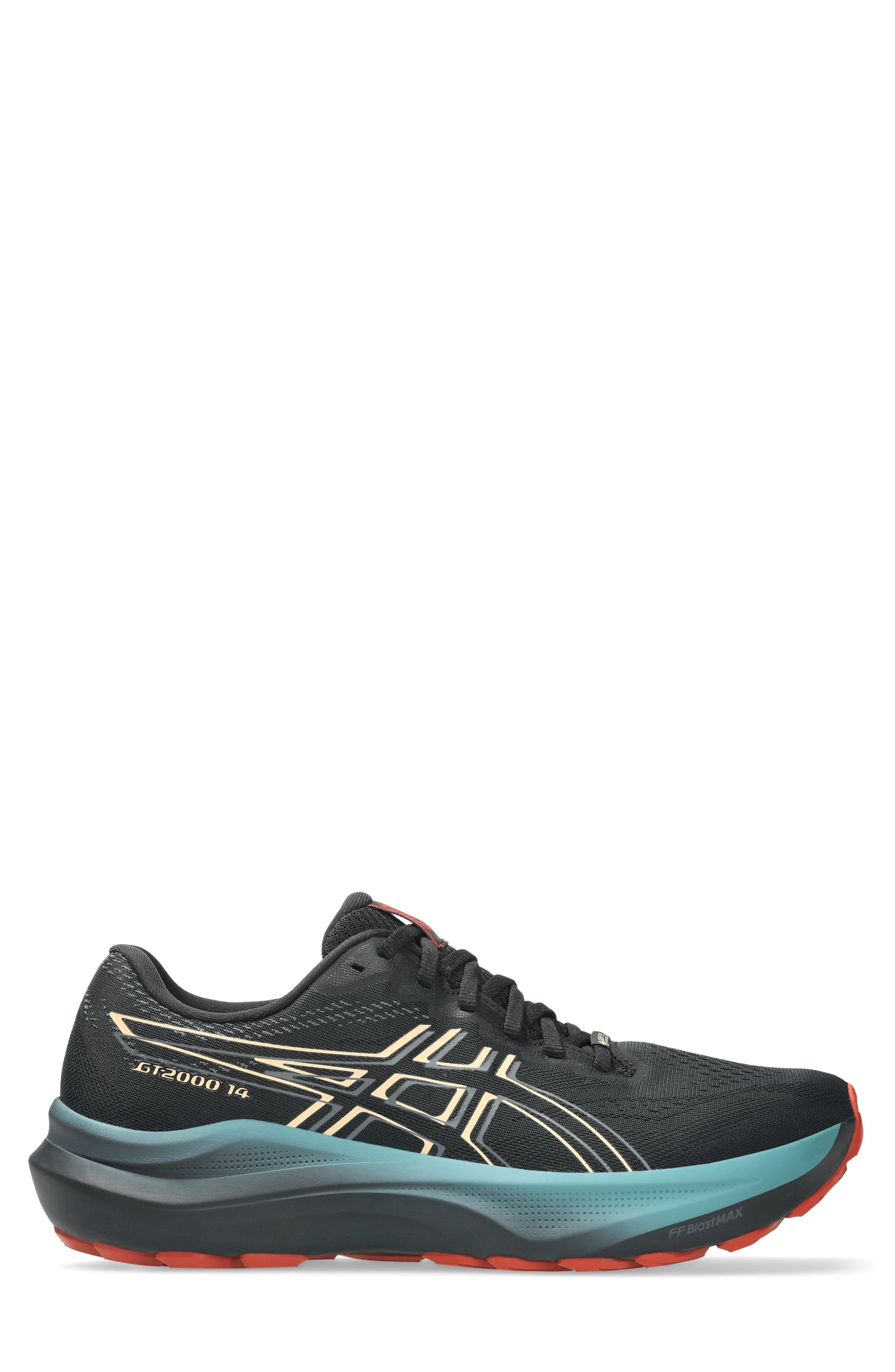 GT-2000 14 GTX Gore-Tex® Waterproof Running Shoe, Alternate, color, BLACK/ APRICOT CRUSH